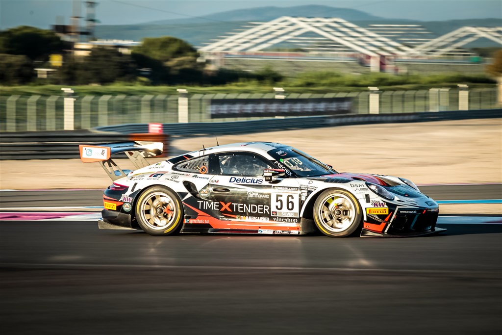 Mikkel O. Pedersen startede i Dinamic Motorsports bil og fik den kørt mere end ti pladser frem i den første af de seks timer, løbet varede.
(Foto: Patrick Hecq)